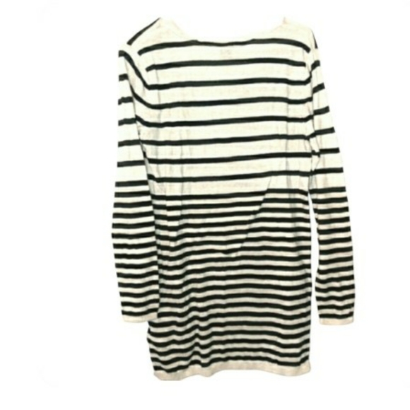 🍁 3/$15 H&M Striped Long Sleeves Thin Knit Sweater Small - Picture 2 of 8